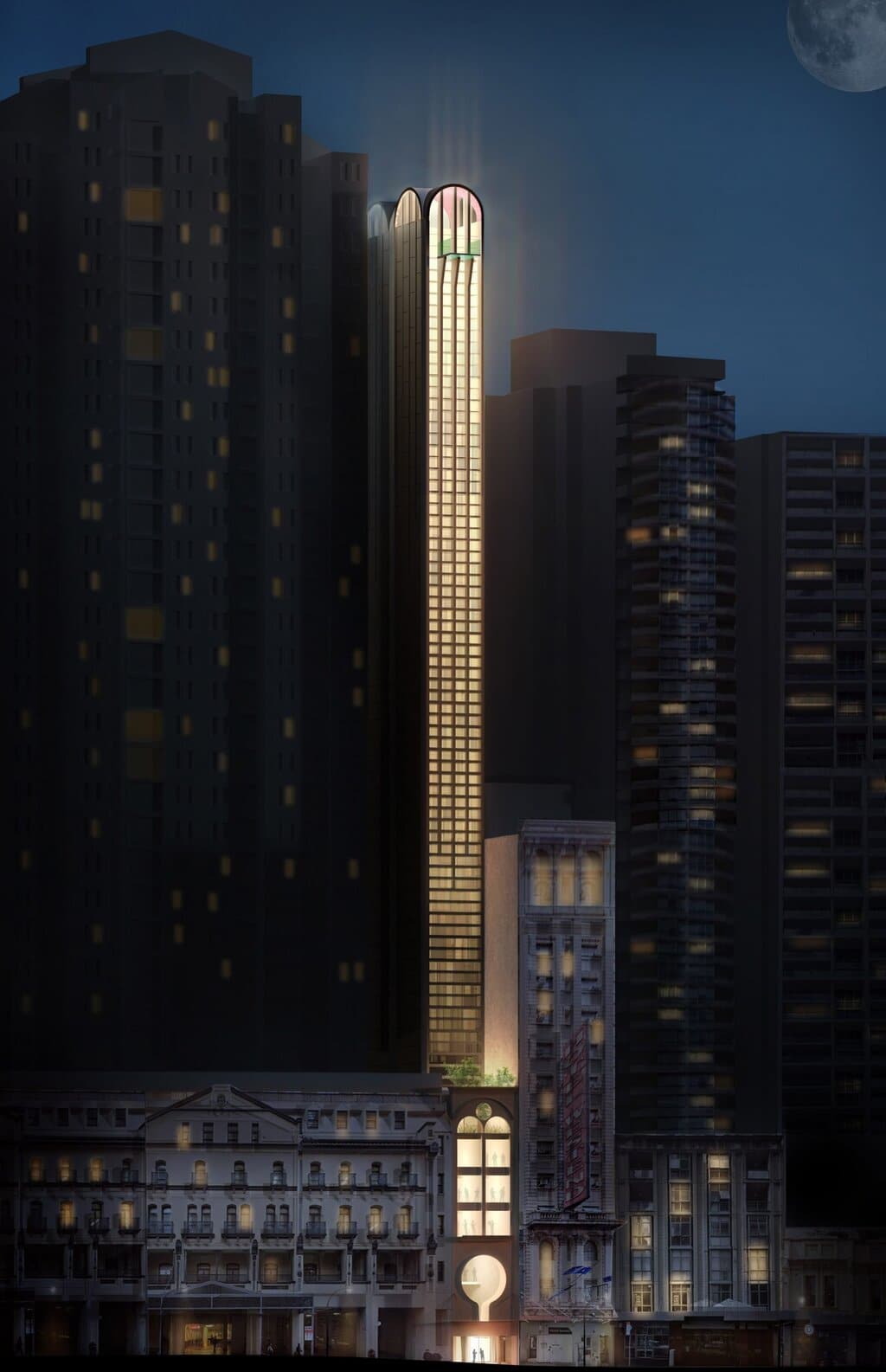 pencil tower hotel sydney