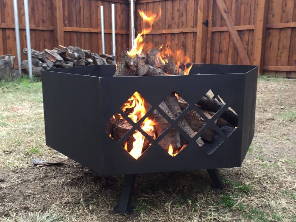 Outdoor Steel Fire Pit