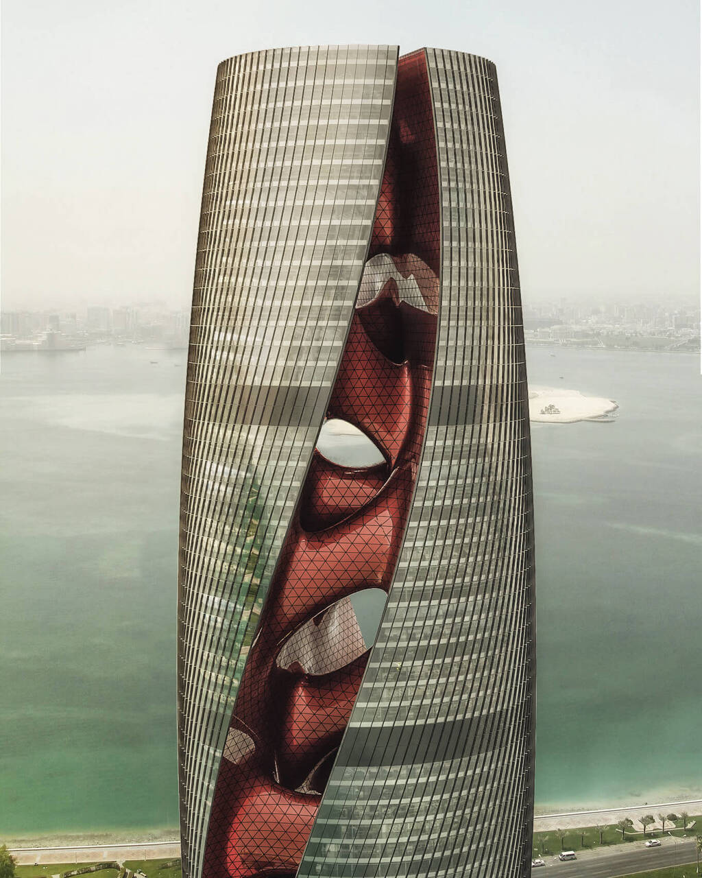 cytokinesis tower in doha by hayri atak architectural design studio