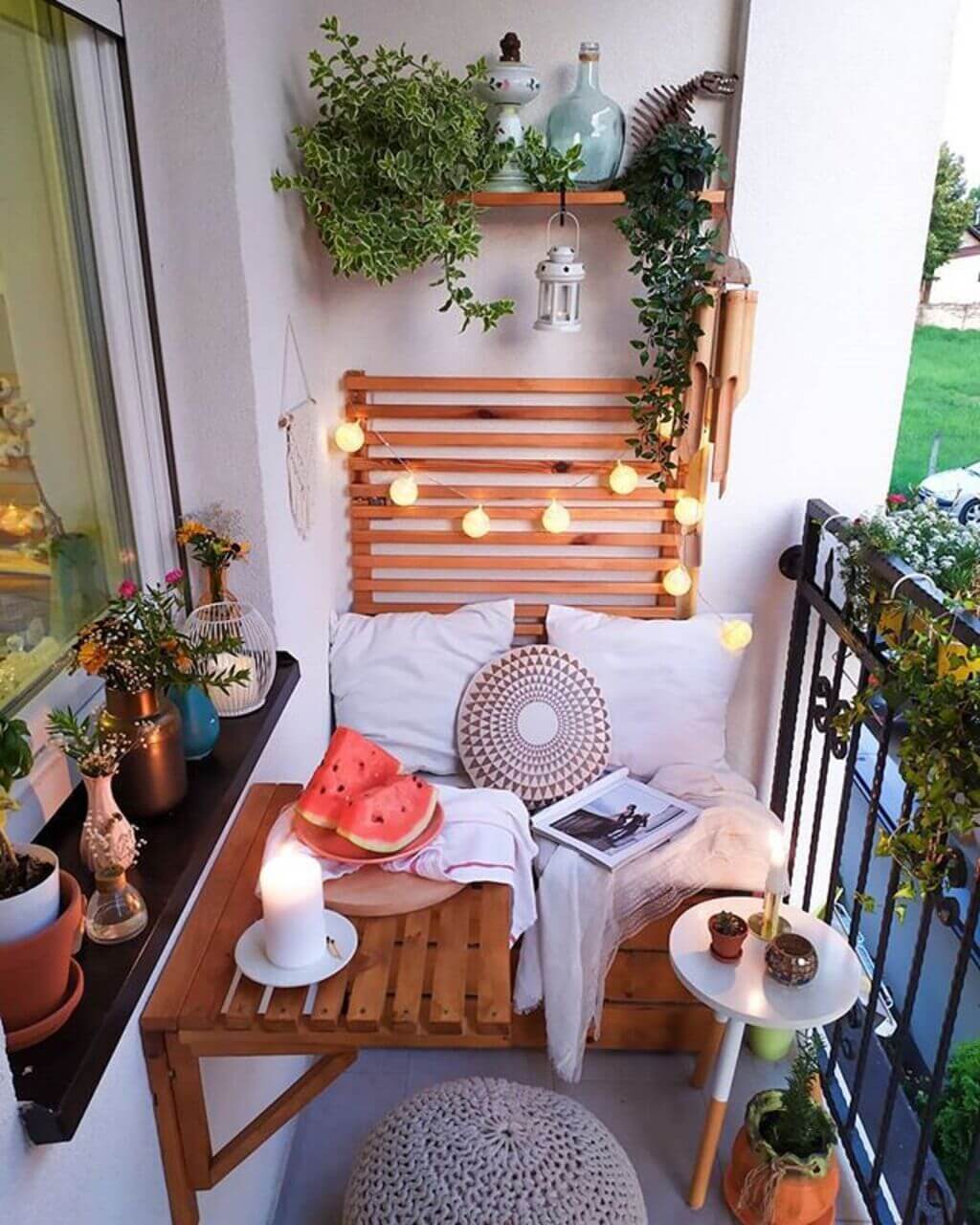 Grill Design For cozy Balcony 