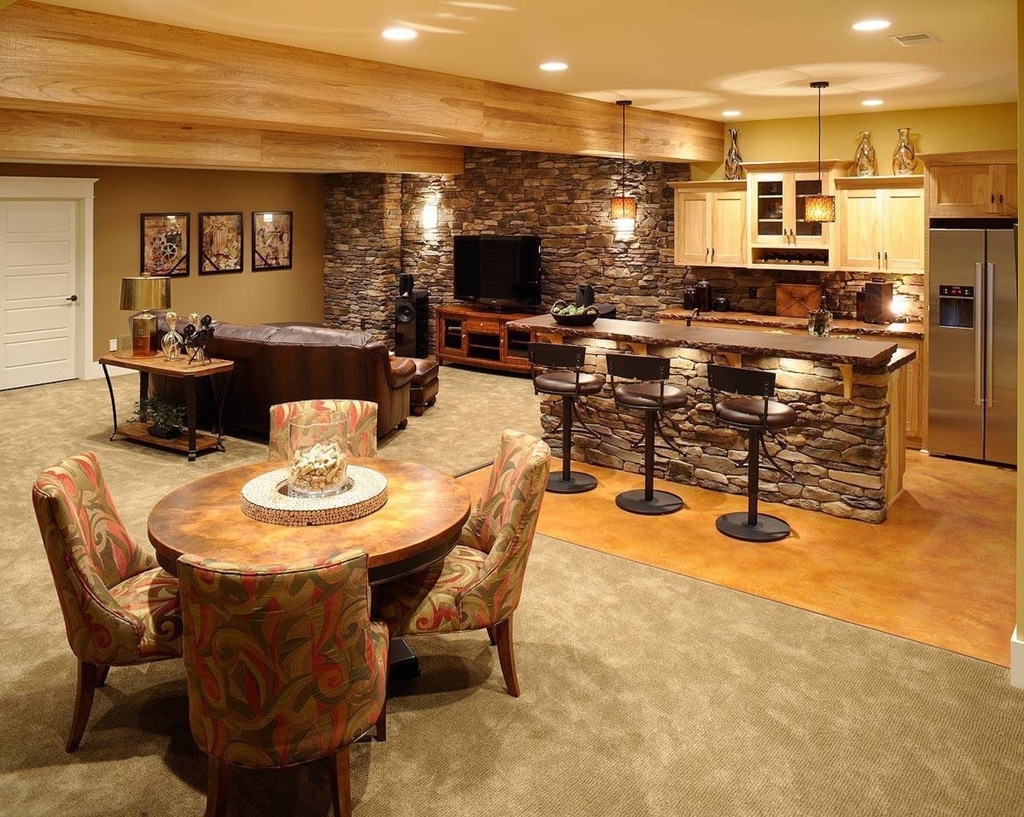 18 Cool Basement Bar Ideas and Designs for 18
