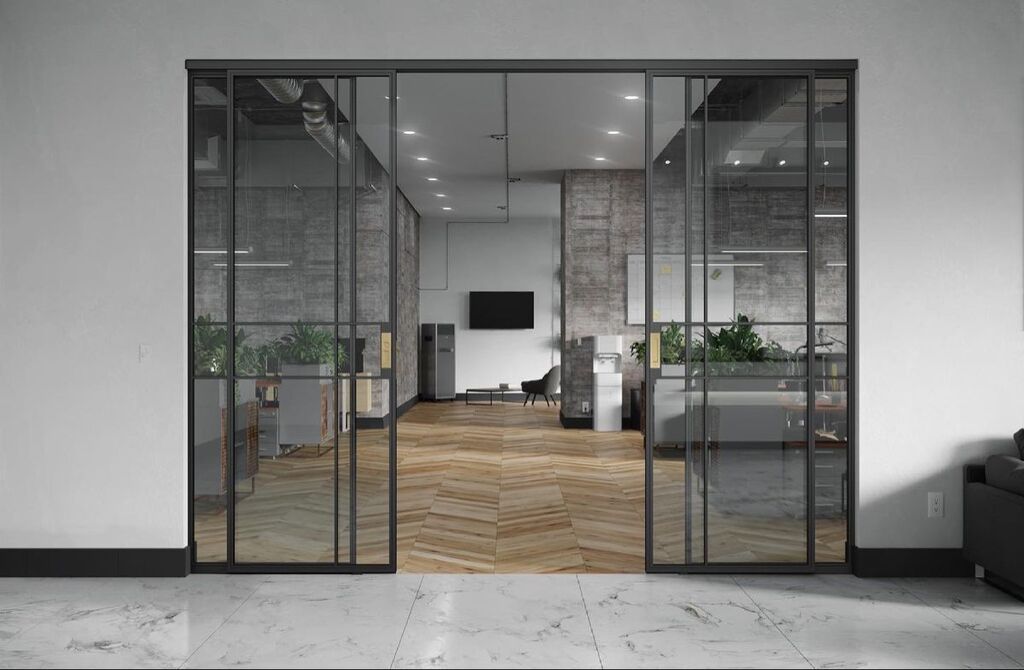 glass partitions