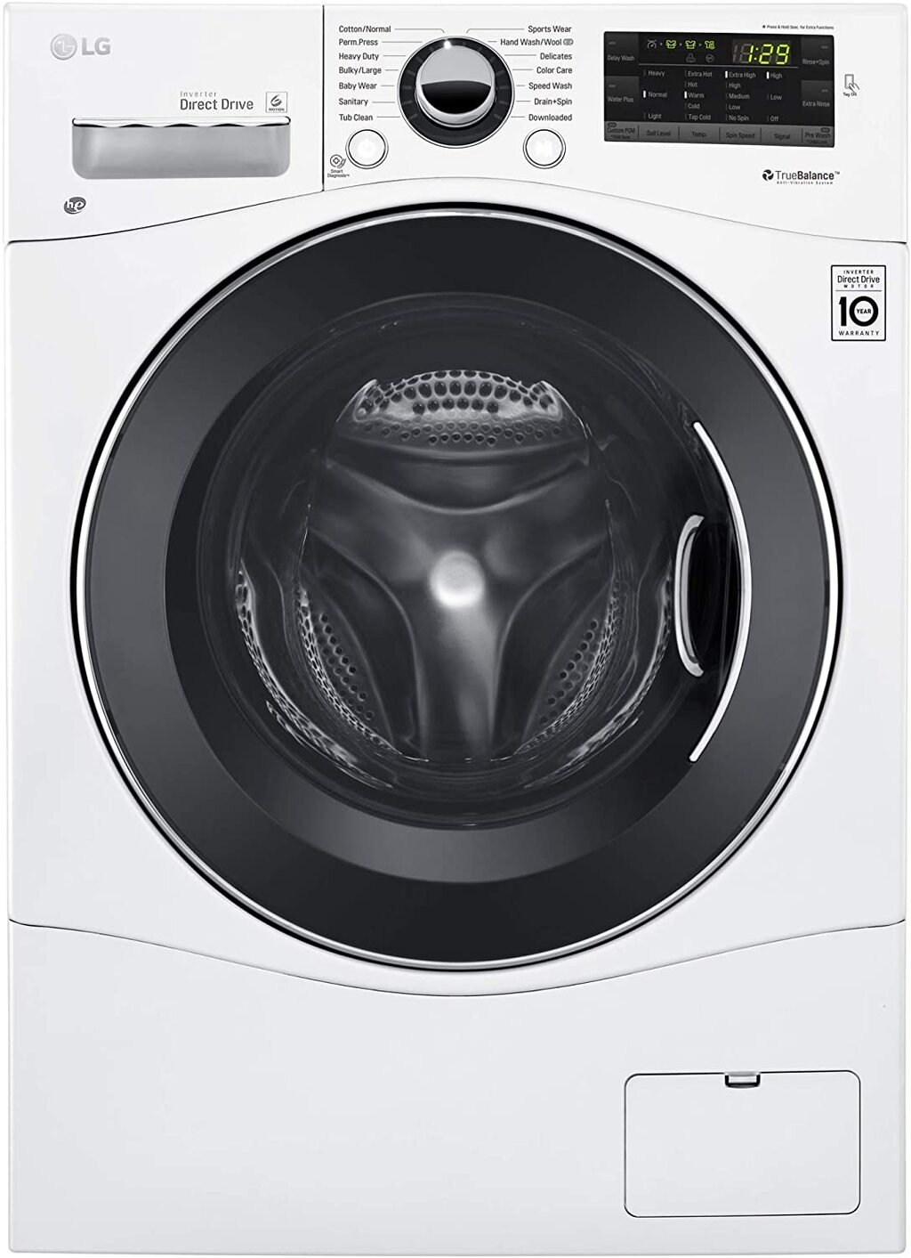 LG WM3488HW Front Load Washer