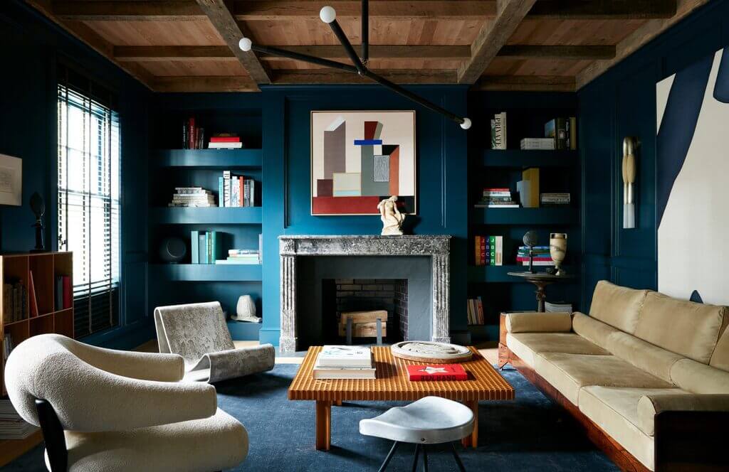 Blue interior design trends