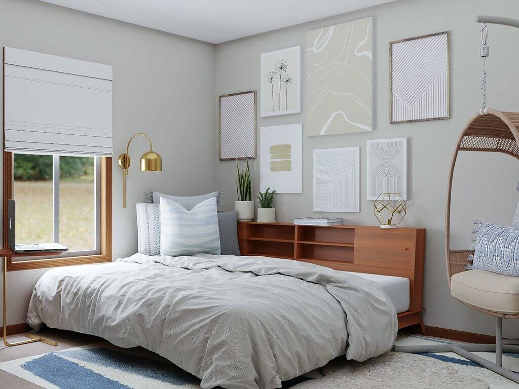 Metallic Gray Bedroom Ideas bedroom ideas