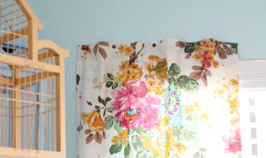 how to hang curtains without a rod