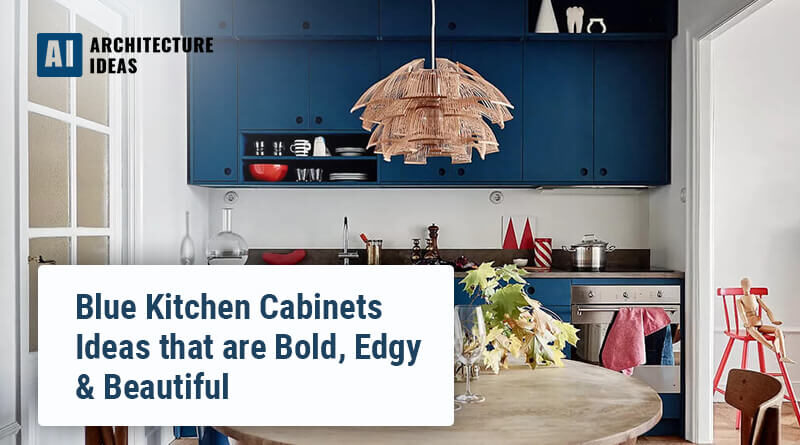 Blue Kitchen Cabinets