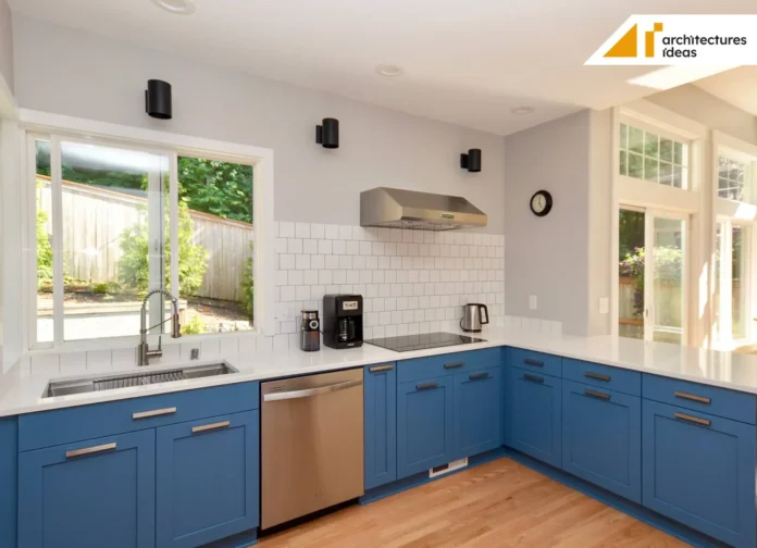 Blue Kitchen Cabinet Blue Kitchen Cabinet