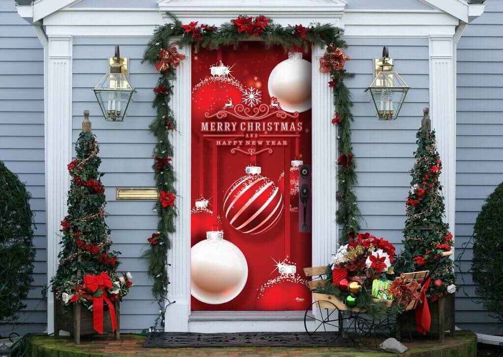 Bedazzle Your Doorway for Christmas Decoration