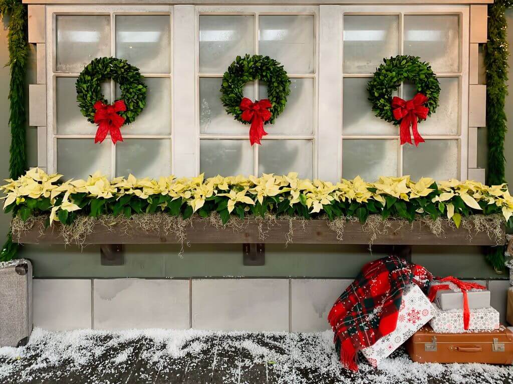 Christmas Decoration Ideas with Decorate a Flower Box