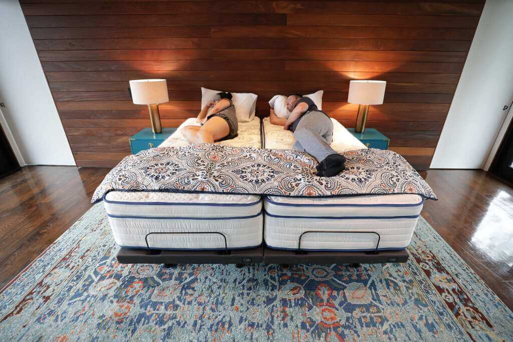 Split King Adjustable Bed