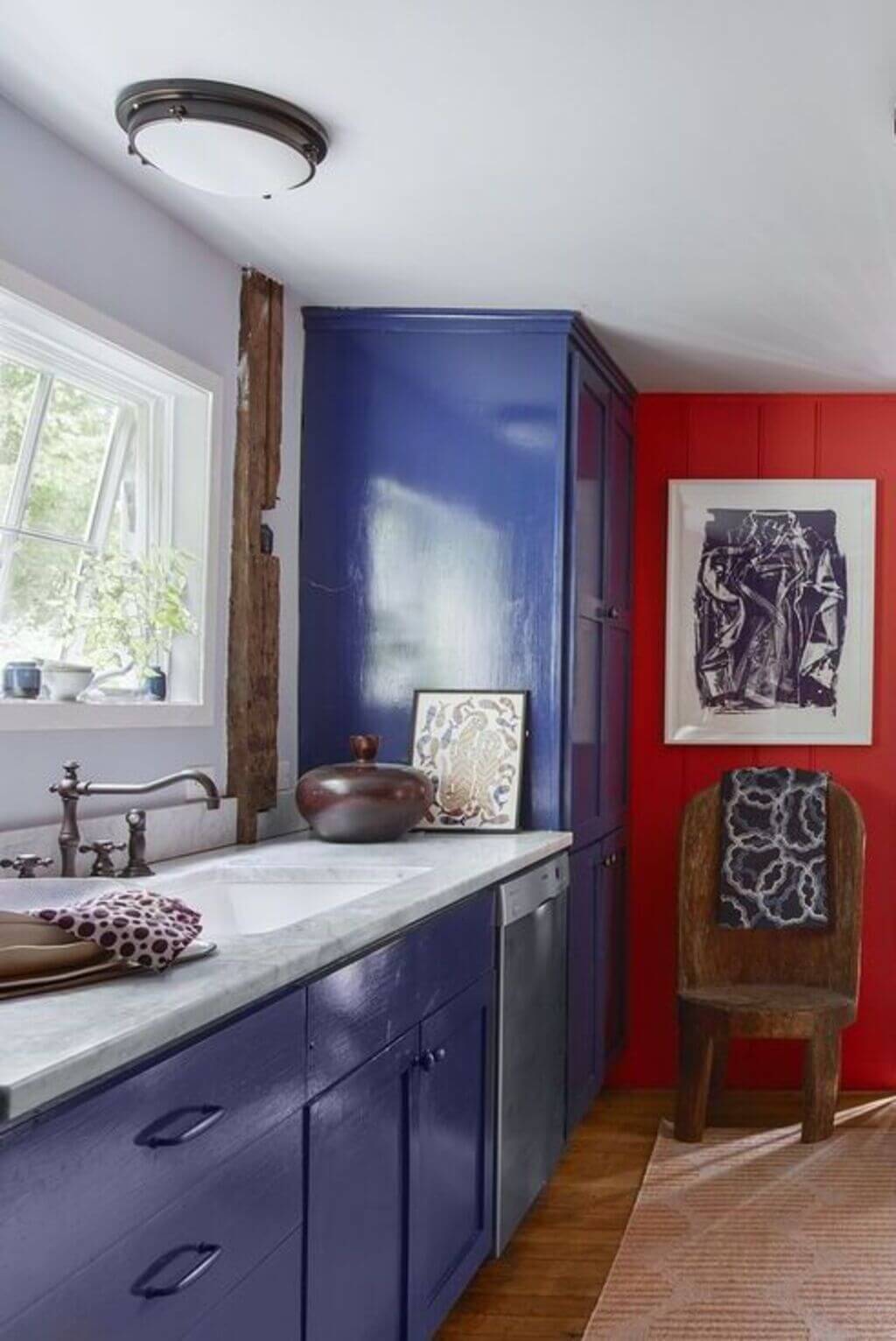 blue kitchen cabinets ideas