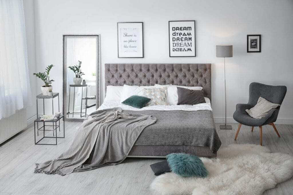 refresh bedroom decor from outdoor and indoor