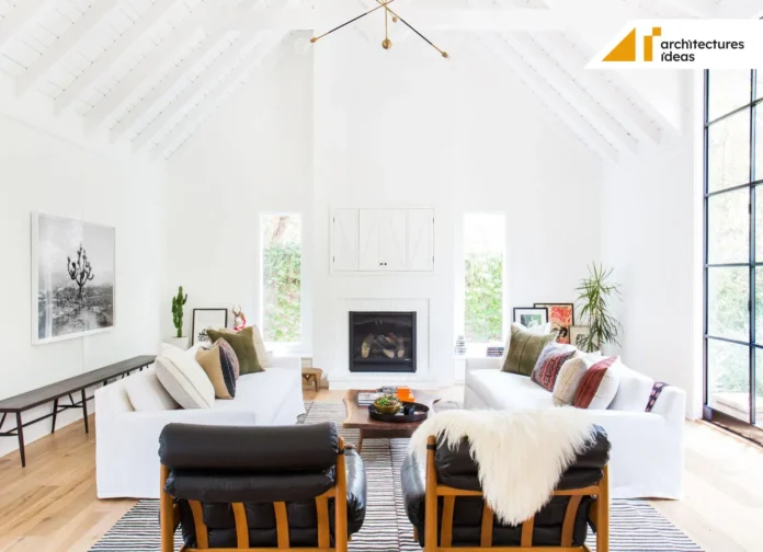 White Living Room Decoration Ideas