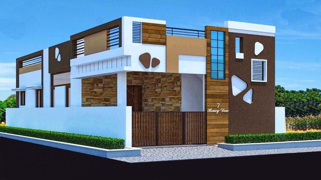 This is a picture of a modern style house
