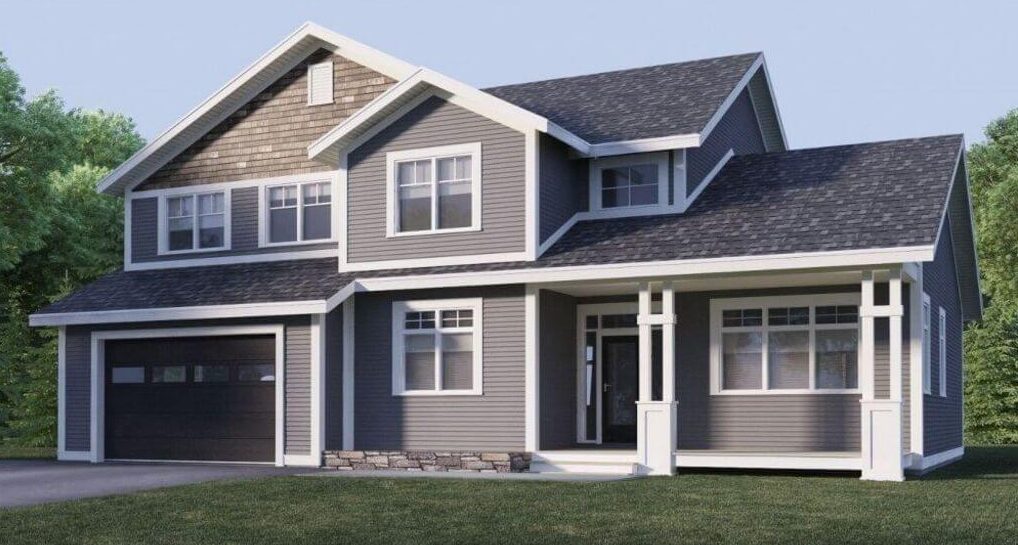 grey house color schemes
