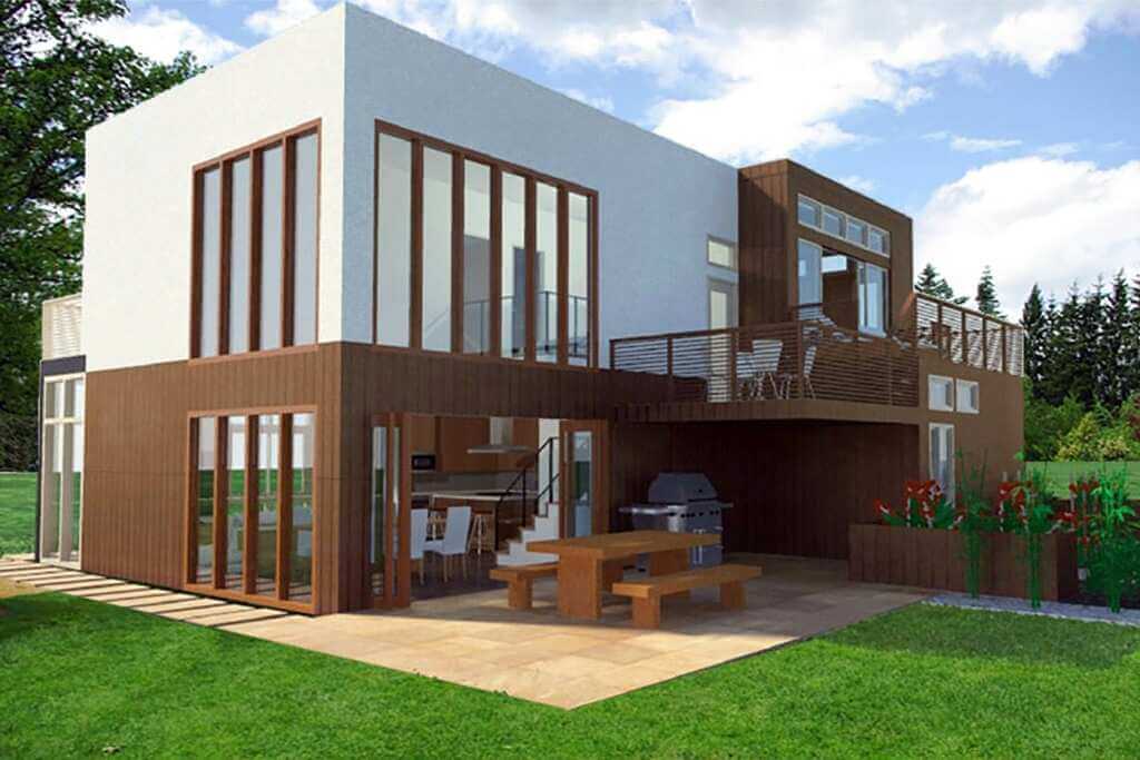 modern single floor house design