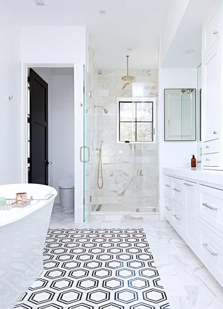 20+ Beautiful Bathroom Tile Ideas That You'll Adore - Architectures Ideas
