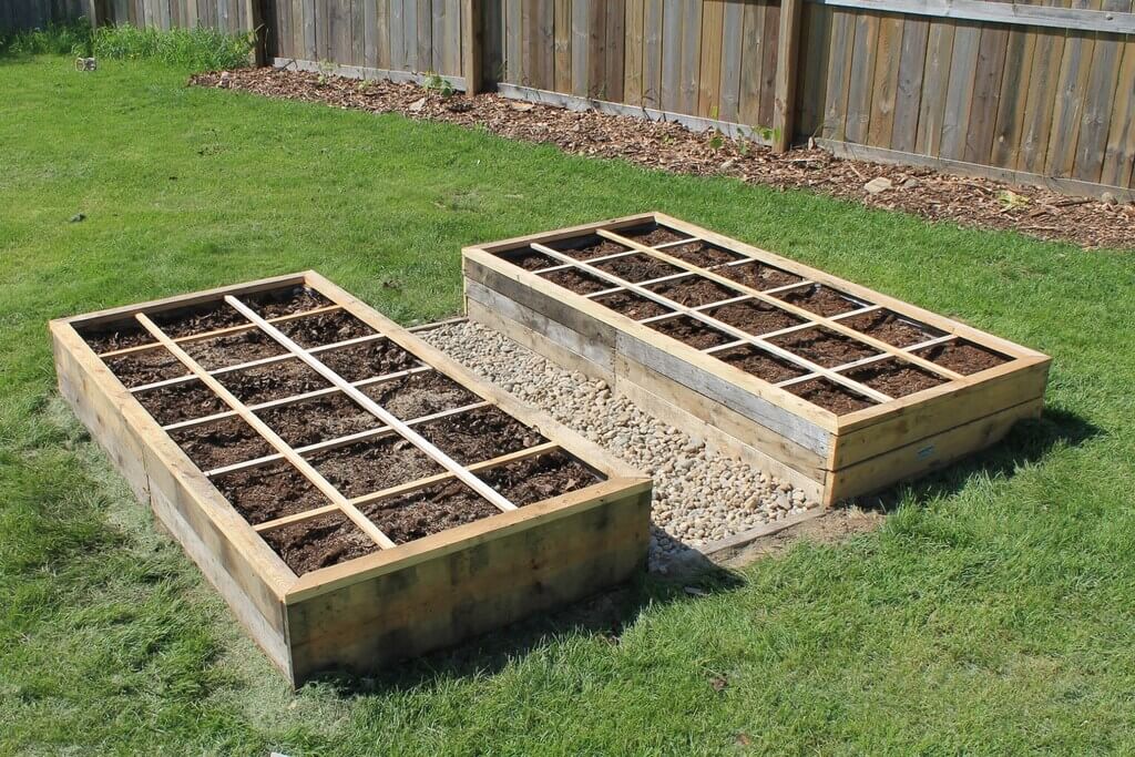 cheap raised garden beds