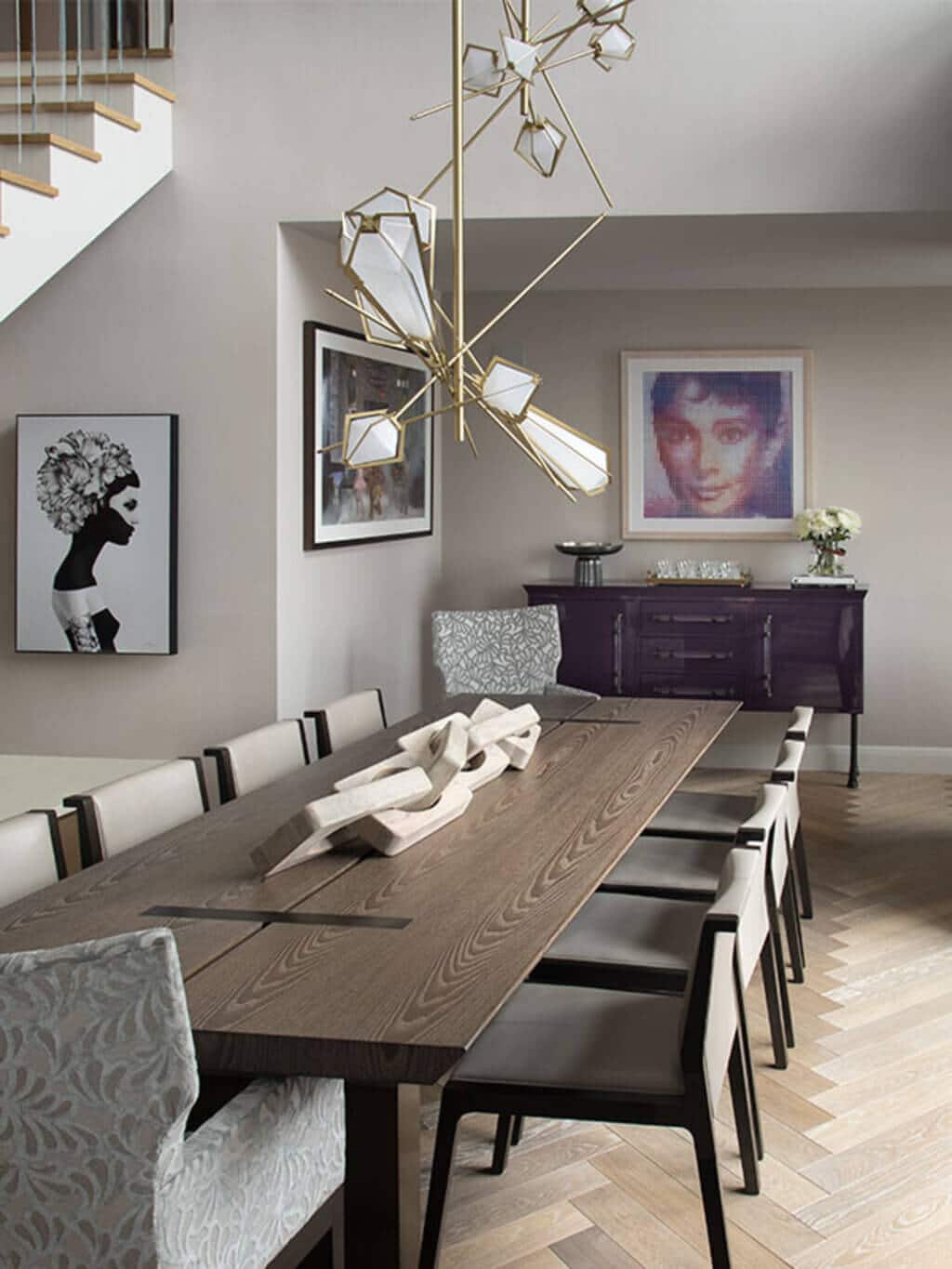 Stunning Modern Centerpiece Dining Table: Elevate Your Dining Experience!