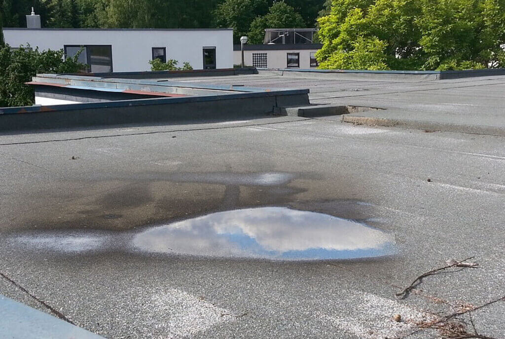 Effects of Ponding Water on the Roof