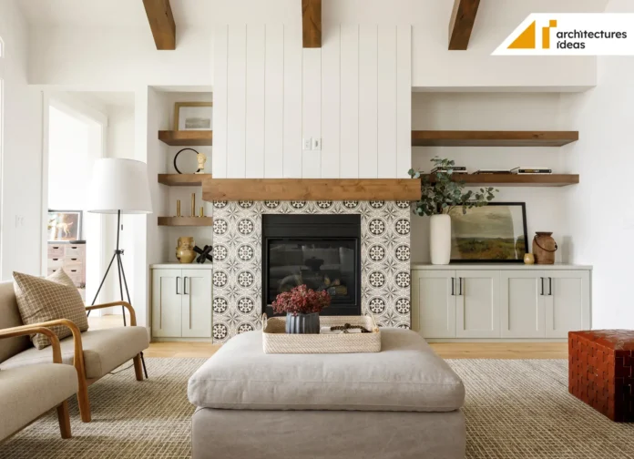 fireplace tile idea fireplace tile idea