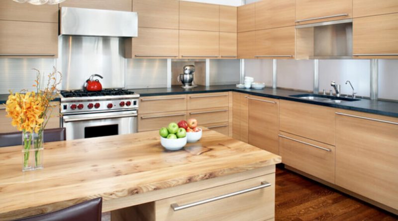 L-shaped Kitchen Cabinets