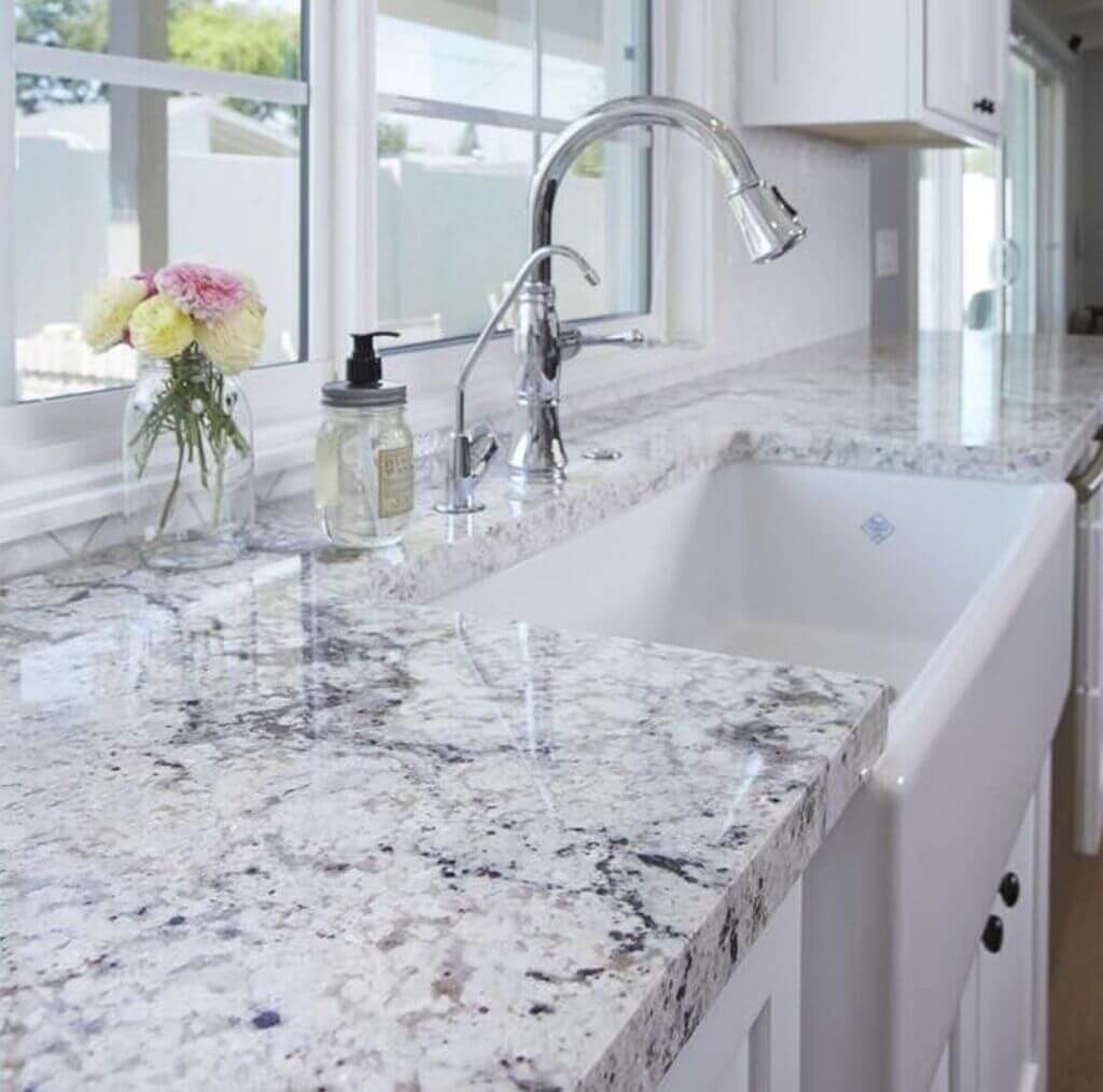 Top 15 White Granite Countertops Ideas For Kitchen In 2024   White Granite Countertops 3 