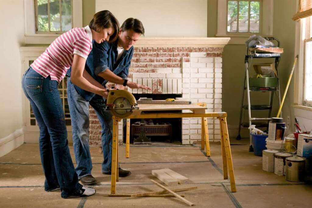 Past Work of hiring a contractor for home renovation