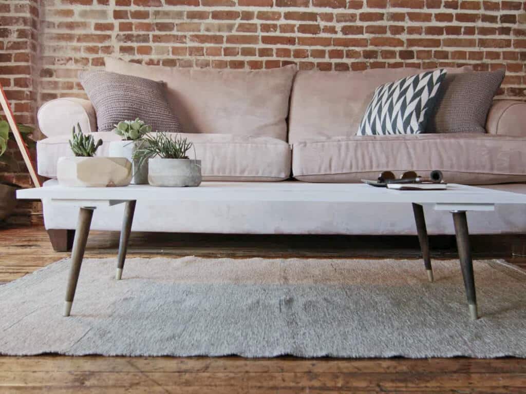 Large and Slender Coffee Table