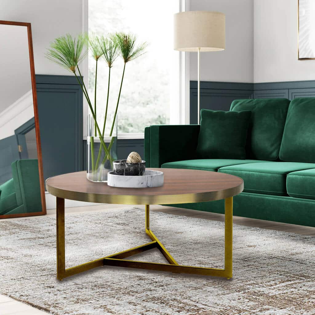 Oval and Large Coffee Table