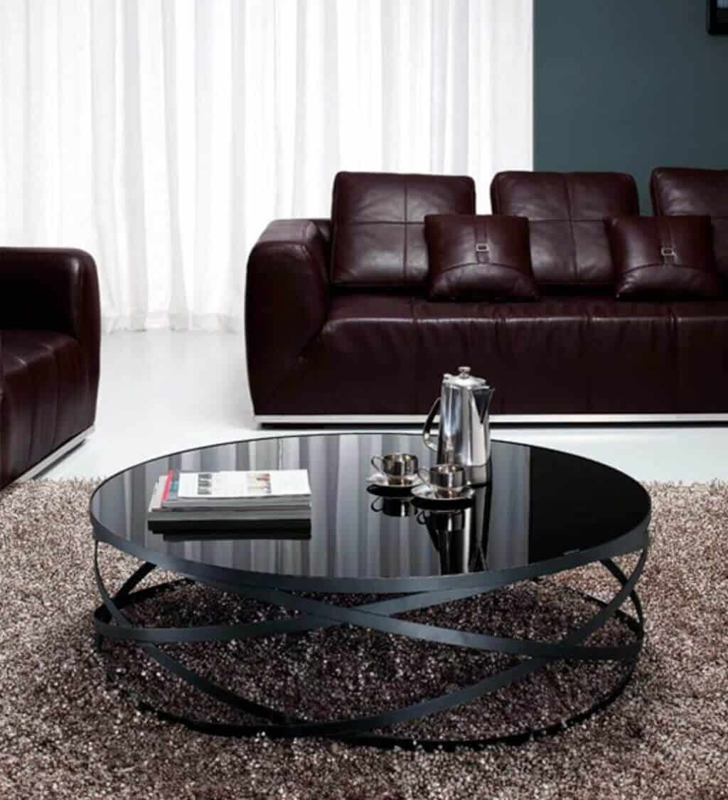 Large Shiny Coffee Table