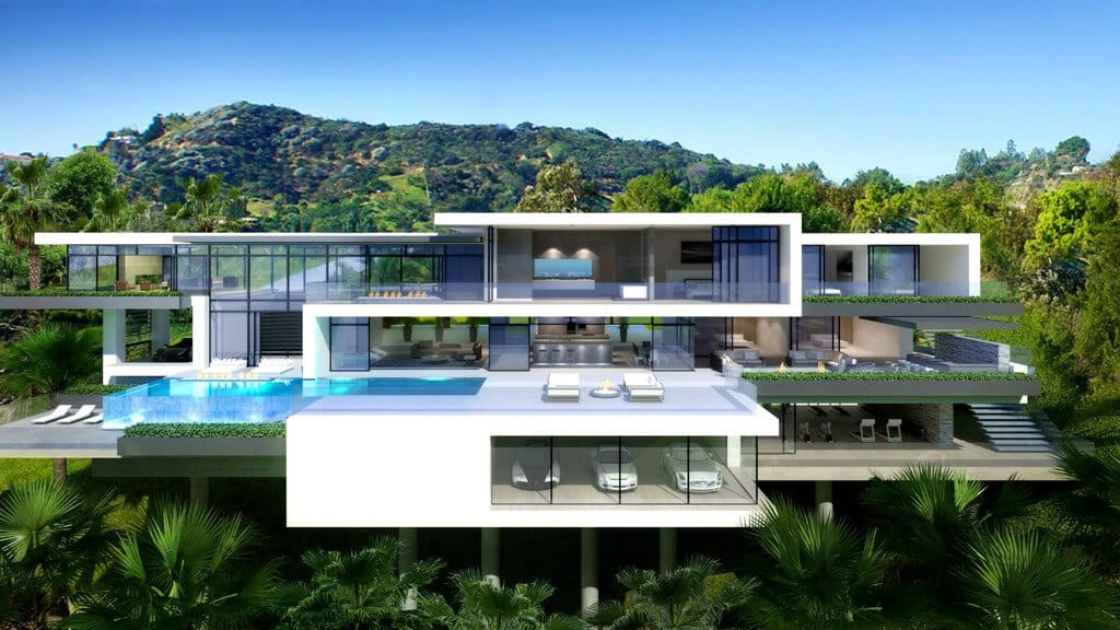 luxury modern mansion