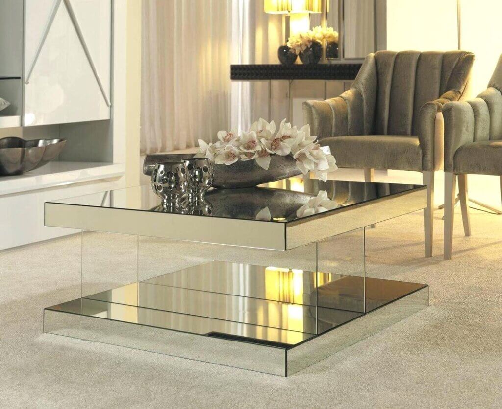 Shiny and Reflecting: Large Coffee Table