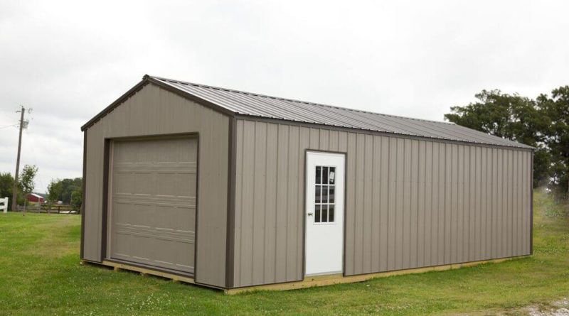 Prefab Metal Storage Shed