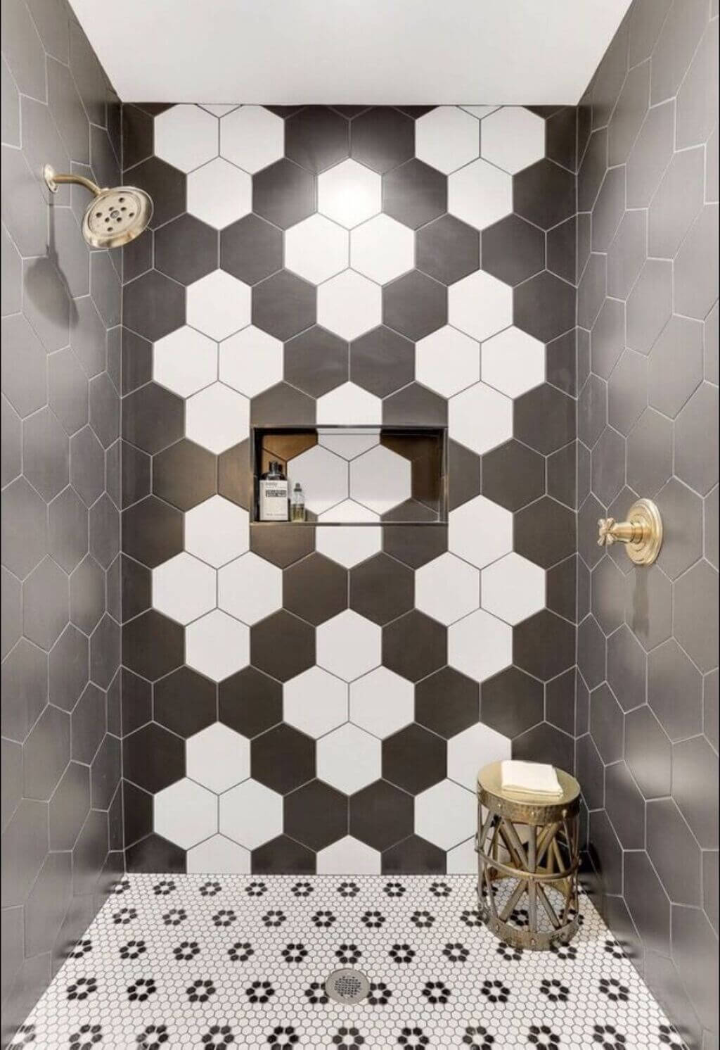 Achieve a Structured Look with Honeycomb Tiles
