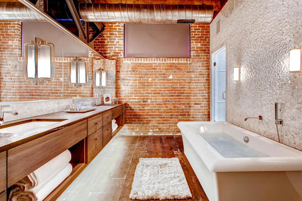 Generate a Rugged Industrial Vibe with Exposed Bricks