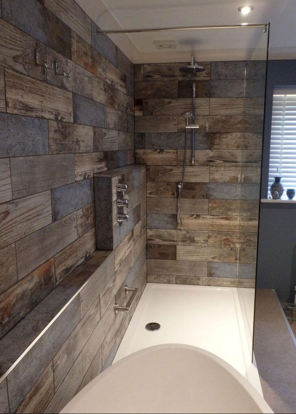Create a Personal Spa with Subtle Earthy Tiles