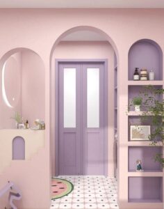 Cream With Purple Home Interior Color 7 E1689600215662 236x300 