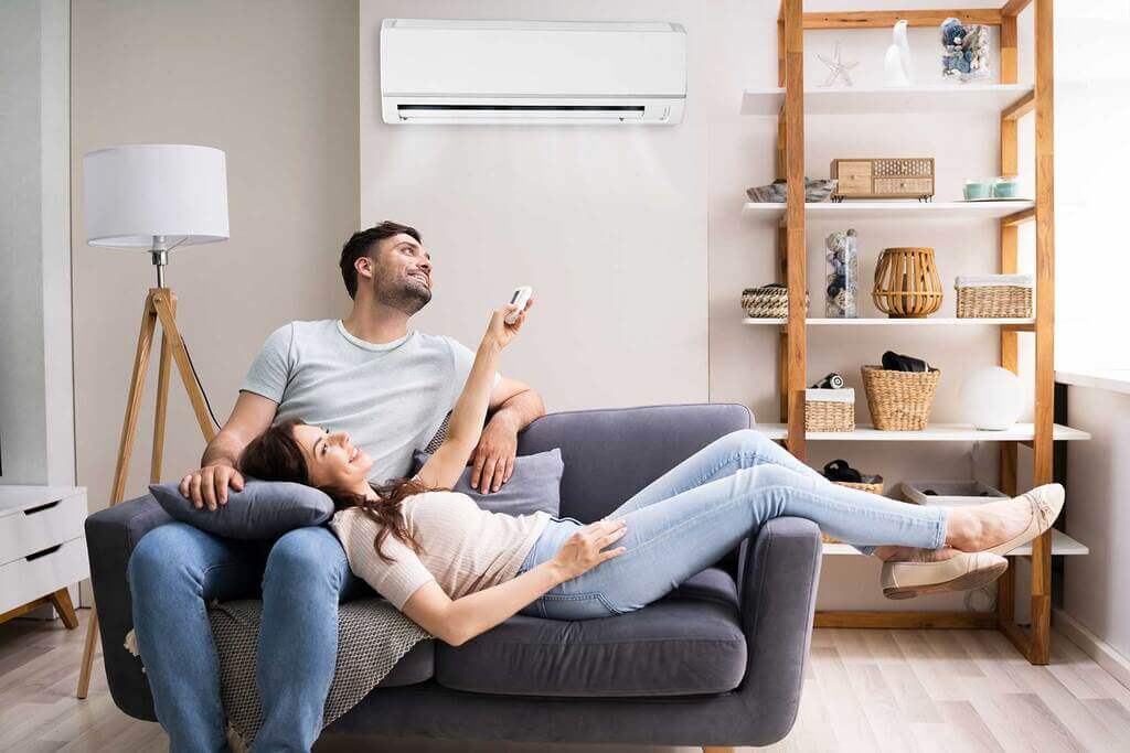 Add an Air Conditioning Unit in living room
