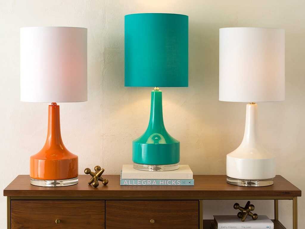 Flamboyant Table Lamps