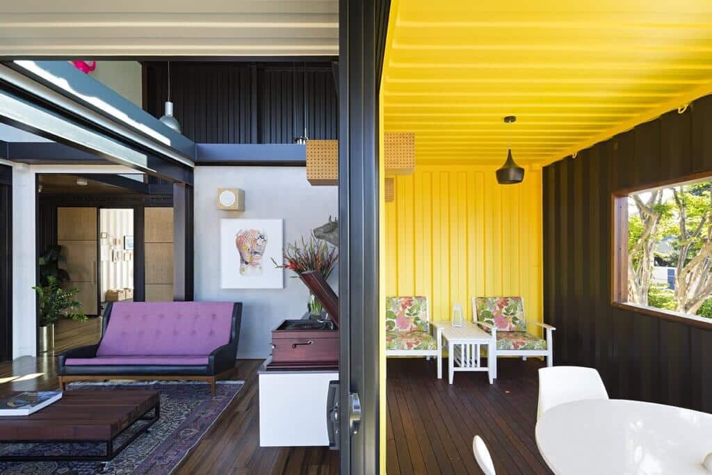 Traditionally Modern Shipping Container Homes