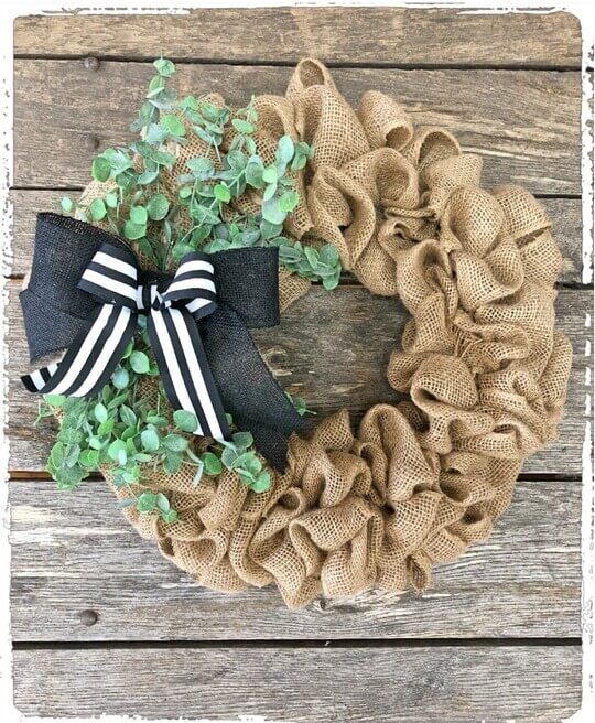 Burlap Wreath