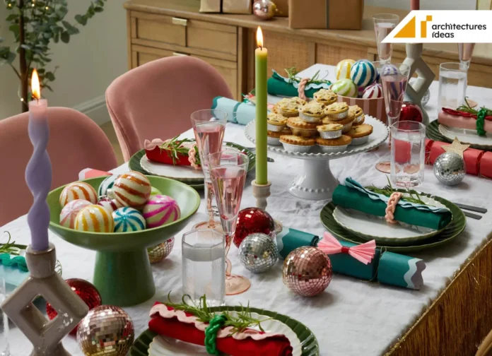 christmas table decoration idea