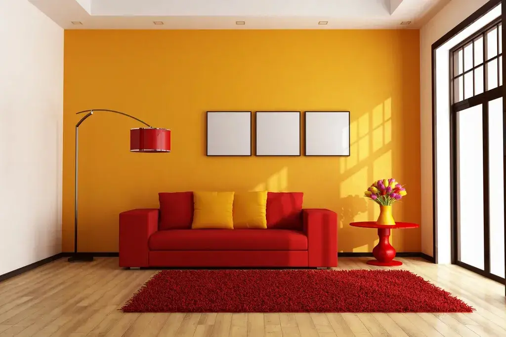 40 Best Two Colour Combination for Living Room