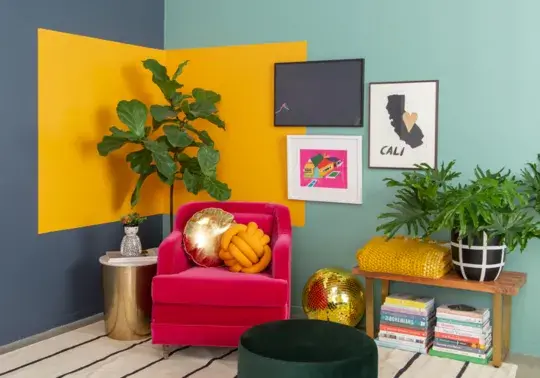 colors that go well with yellow