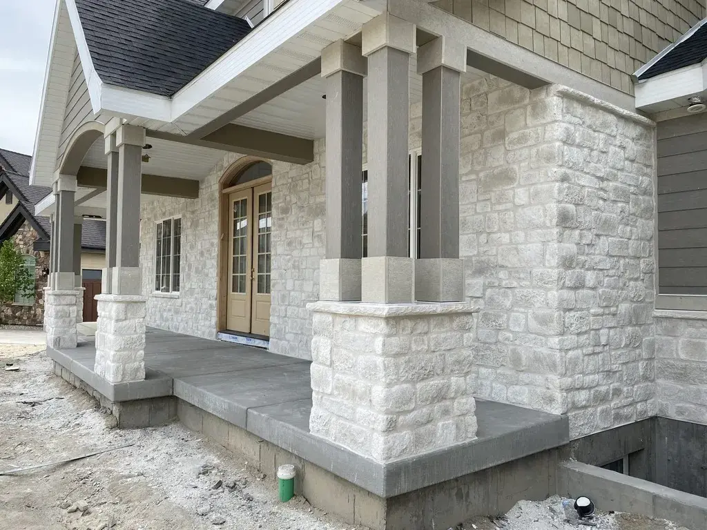 Tumbled Exterior House Stone