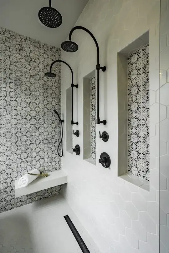 Pattern-Centric Bathroom Ideas