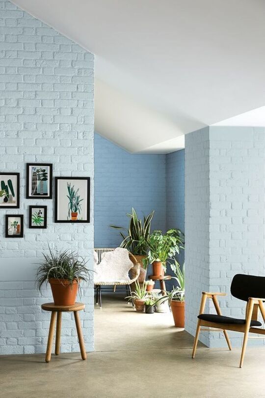 paint colors that compliment red brick 