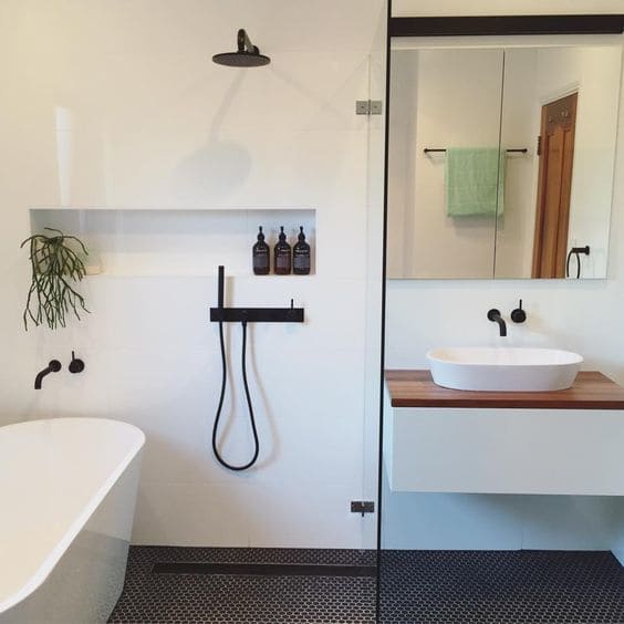Small Bathroom Ideas with a Cohesive Appeal